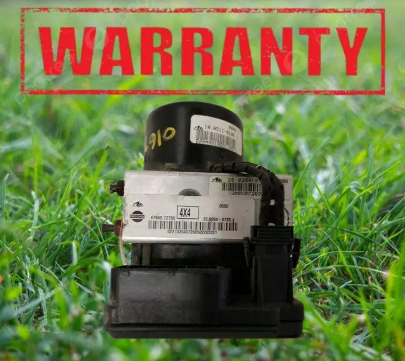 2001-2002 Nissan Xterra Frontier ABS Anti Lock Anti-Lock Brake Pump Assembly 4x4 Nissan