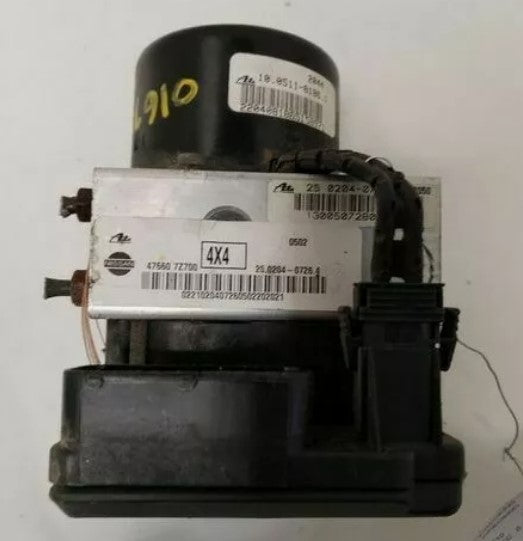 2001-2002 Nissan Xterra Frontier ABS Anti Lock Anti-Lock Brake Pump Assembly 4x4 Nissan