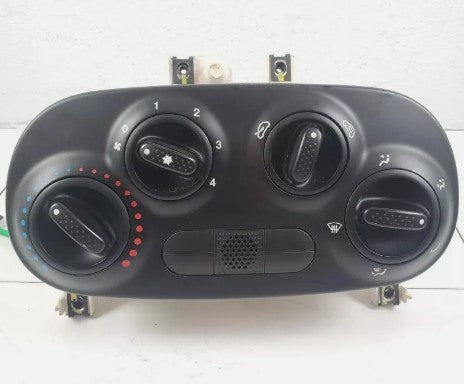 FIAT 500 2012-2017 AC Heater Climate Control Tem Auto White Face Plate FIAT