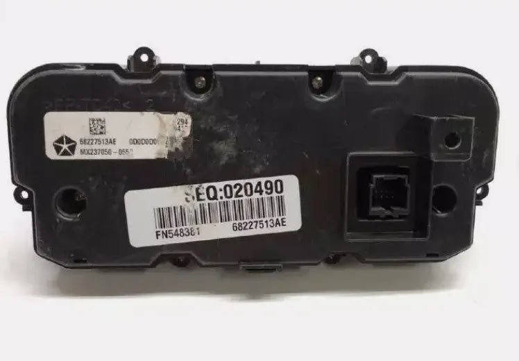 2015 CHRYSLER 200 Auto A/C Heater Control Dual Zone w/o Auto Engine Warranty Chrysler