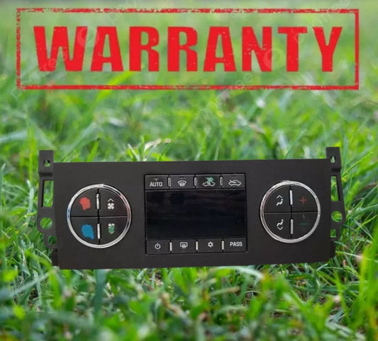 2007-2009 GMC Sierra 1500 Pickup Automatic Temperature Control With A/C Opt CJ2 GMC