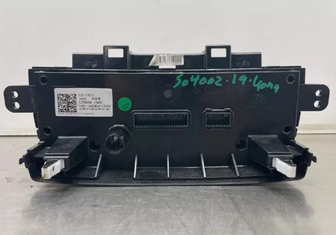 HYUNDAI KONA 2018-2021 AC Heater AutomaticTemp Control ID 97250J9400 WARRANTY Hyundai