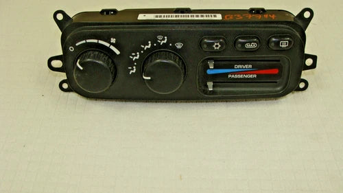 02 2002 Dodge Ram 1500 HEATER CLIMATE TEMPERATURE CONTROL DUAL ZONE P55056811AD dodge