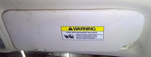 2015-2016 Honda CRV Right Passenger Side Sun Visor Gray Illuminated OEM Warranty honda